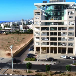 Vue face à la terrasse