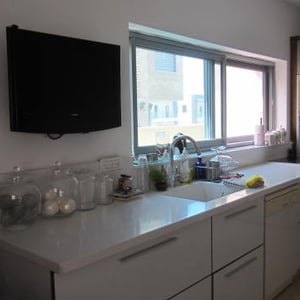 Télé dans la cuisine