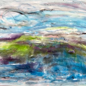 "MIRAGE"  (18x24 on finished 1.5"deep cradled wood panel)  $1650