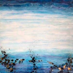 "SERENITY"  (24x20 on finished 1.5" deep cradle wood panel)  SOLD