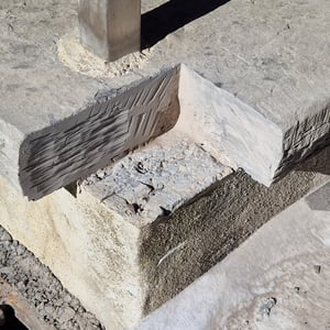 Ringgenberger Kalkstein, Treppe flicken