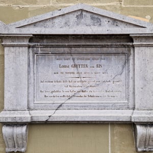 Kirche Hindelbank, Restaurierung Schriftplatten