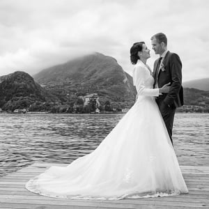 Mariage Portrait de Couple Lac d'Annecy Talloires