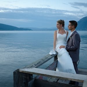 Mariage Portrait de Couple lac d'Annecy