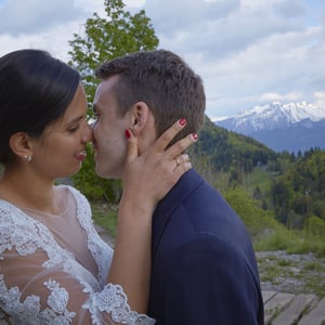 Mariage Portrait de Couple Montagnes d'Annecy