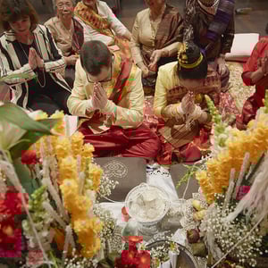 Mariage cérémonie laotienne Genève 