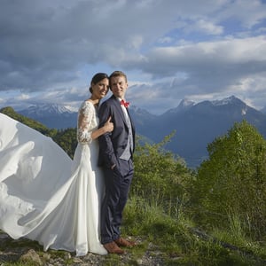 Mariage Portrait de Couple Col de la Forclaz Annecy