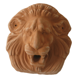 Tête de lion diamètre 21 cm