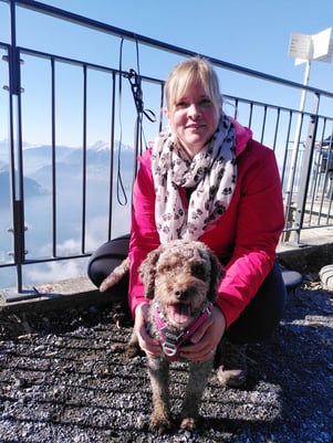 meine Lagöttin "Jura", auch sie wird regelmässig behandelt