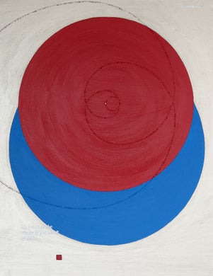 LUCKY ECLIPSE  1   318mm*410mm   F6   2022  acrylic on canvas, wood