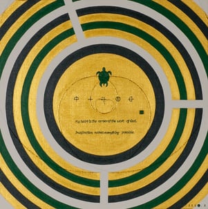 MU'S  HAWAII  10  455mm×455mm  S8   Acrylic, wood   2017