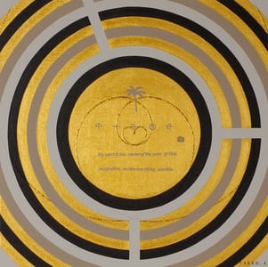 MU'S  HAWAII  4  455mm×455mm  S8   Acrylic, wood   2017