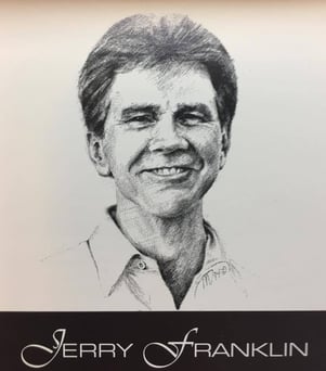 ジェリー・フランクリン。1995年のキューカレンダーから抜粋