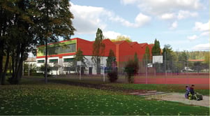 Hopf & Wirth Architekten ETH HTL SIA Winterthur, Erweiterung Turnhallen Berufsbildungsschule Winterthur BBW