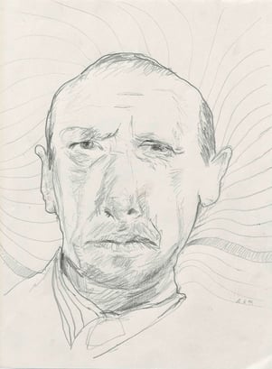 1999 Portrait mit attraktivem Hintergrund No. 5