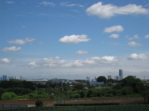 コースからの遠望　