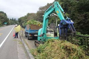 道路管理者との協働：維持業者（専門業者）