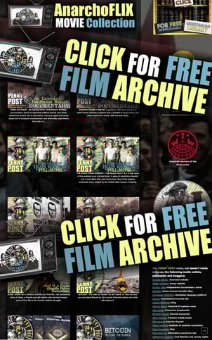 Graphic with words 'Click for Free Film Archive' Snarchy.org