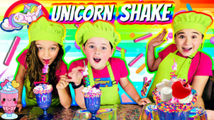 unicorn milkshake recipe, unicorn milkshake, the wild adventure girls, wild adventure girls