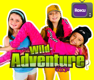 the wild adventure girls, app, roku