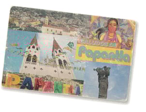Papantla Postkarte Mexiko