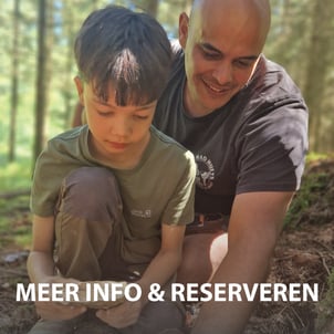 Bushcraftweekend ouder kind Ardennen