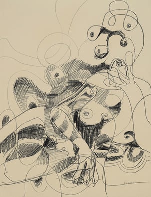 2010 Sitzender Akt No. 2