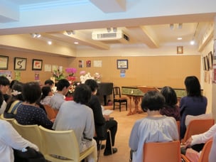 会場内部(55席設置)