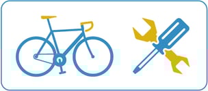 自転車のメンテナンス