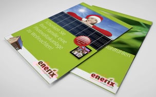 Beispiel für Print Design, Flyer