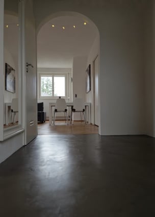 Fugenloser Spachtelbelag Eingefärbt Fläche aus einem Guss Zürich