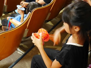 完成！これから転がして遊びます。