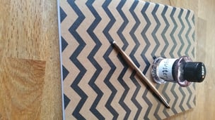 Heft mit Tintenfass, Foto: A. Baumgarten