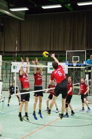 Starke Leistung: Außenangreifer Nils Mallon führte 1860 noch zum Sieg. (Foto: Bremen 1860)