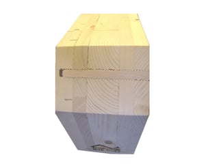 NUR-HOLZ-Element mit Holzschraube