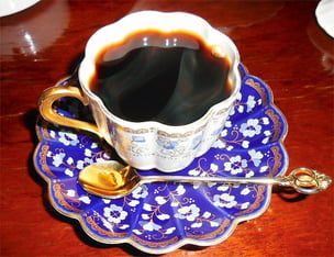 Coffee of Mocha Mr. Cho Dripped.