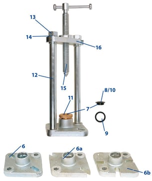 Druckluftmotore, Antriebe, Anbohrmotore, Anbohrmaschinen, Bohrmaschinen, Anbohrgeräte, Anbohrständer, Perfekt 3, Gasleitungen anbohren, Wasserleitungen anbohren, Fräser, Zentrierbohrer, Lochfräser, Sägekranzfräser