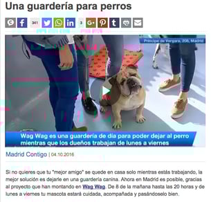 WagWag en Telemadrid