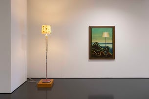 2023 "Backwards Avantgarde" Galeria Pedro Cera, Lissabon  Courtesy by Galeria Pedro Cera. Photo: Bruno Lopes