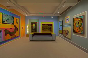 2023 "Backwards Avantgarde" Galeria Pedro Cera, Lissabon  Courtesy by Galeria Pedro Cera. Photo: Bruno Lopes