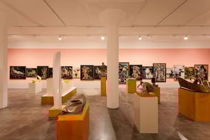 2012 "Too much Skin, Taste & Turpentine", Magasin 3, Stockholm  Photo: Christian Saltas, Stockholm