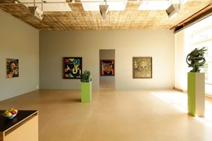 2011 "Malerei für Skulpturenliebhaber", Galerie Bob van Orsouw, Zürich