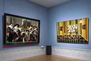 2018 "Rendez-Vouz met/with Frans Hals", Frans Hals Museum Haarlem  Photo: Gert Jan van Rooij, Amsterdam