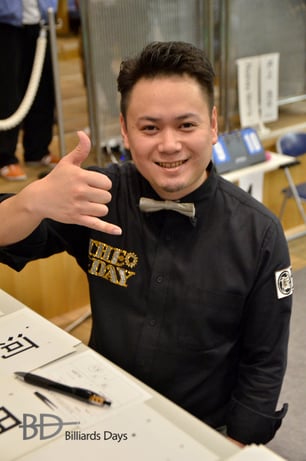 勝利直後の井上浩平