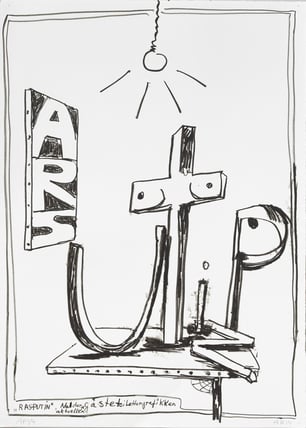 2014 "Rasputin", No. 1 der aktuellen Gästetoilettengrafikken