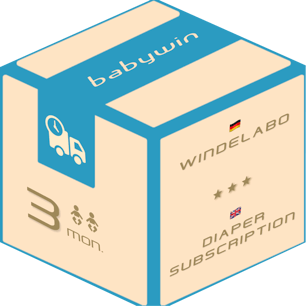 Diaper subscription twins | 3 months | babywin