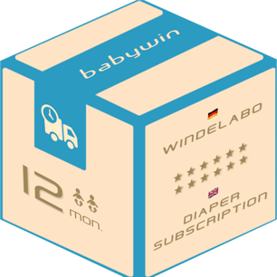 Diaper subscription twins | 12 months | babywin