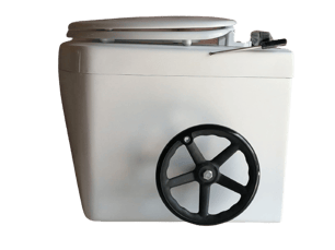 ２０L型8リットルタンクの側面には撹拌ハンドルがあります