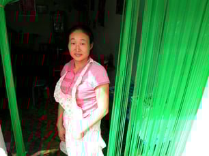 sie sorgte für mein Frühstück