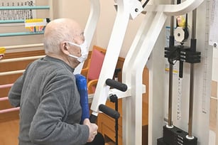 パワーリハビリを行っている様子